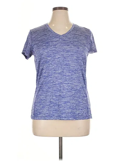 Pre-owned Just Be ... Active T-shirt In Blue