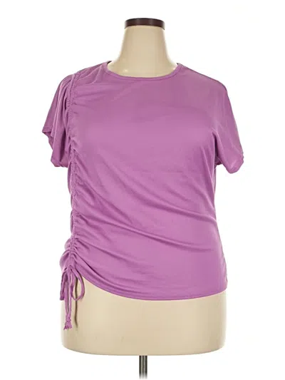 Pre-owned Just Be ... Active T-shirt In Purple