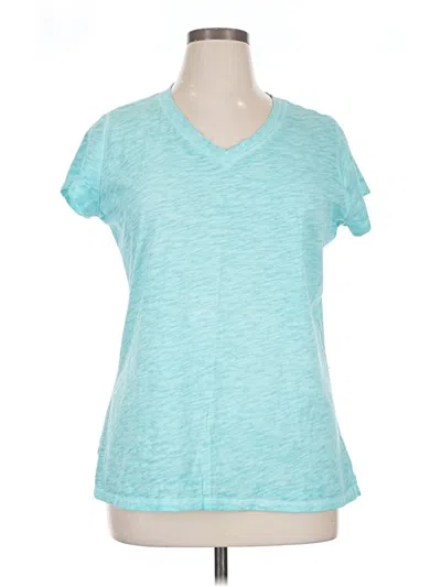 Pre-owned Just Be ... Active T-shirt In Teal
