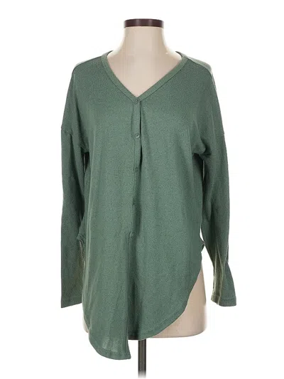 Pre-owned Just Be ... Cardigan Sweater In Green