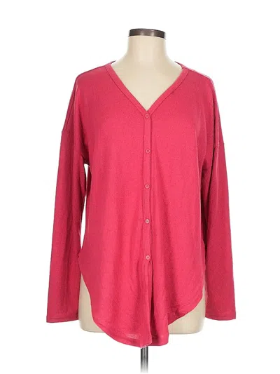 Pre-owned Just Be ... Cardigan Sweater In Red