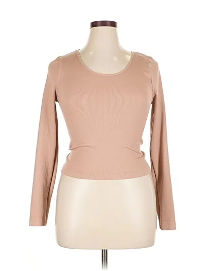 Pre-owned Just Be ... Cardigan Sweater In Tan