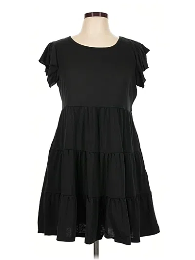 Pre-owned Just Be ... Casual Dress In Black