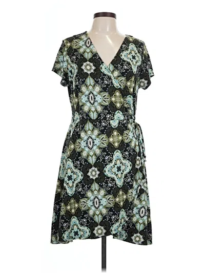 Pre-owned Just Be ... Casual Dress In Green