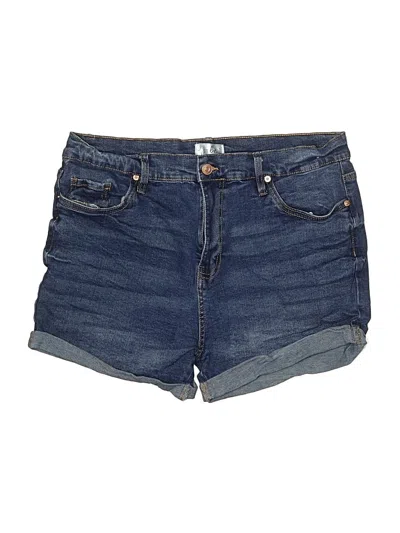 Pre-owned Just Be ... Denim Shorts In Blue