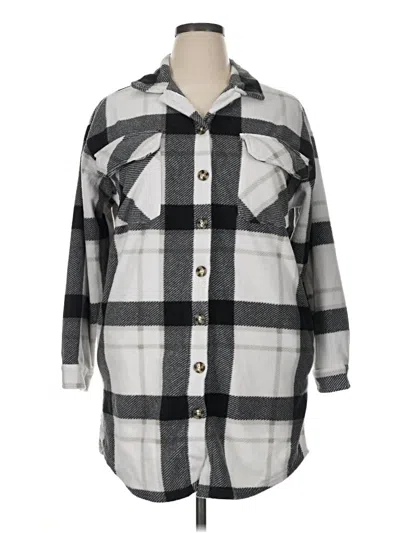 Pre-owned Just Be ... Fleece Jacket In Gray