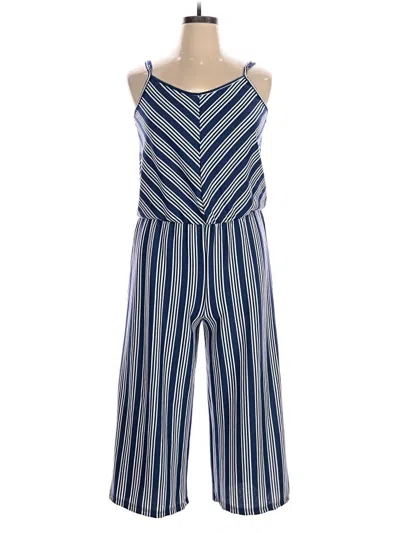 Pre-owned Just Be ... Jumpsuit In Blue