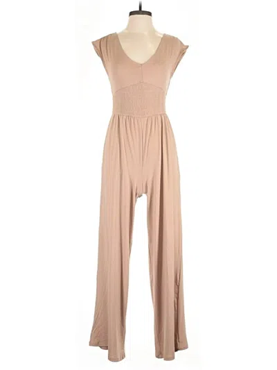 Pre-owned Just Be ... Jumpsuit In Brown