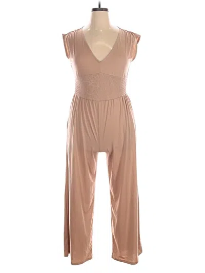 Pre-owned Just Be ... Jumpsuit In Brown