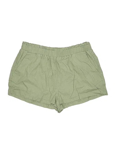 Pre-owned Just Be ... Khaki Shorts In Green