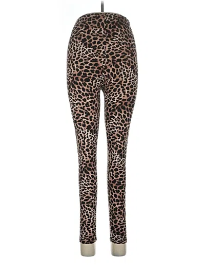 Pre-owned Just Be ... Leggings In Brown