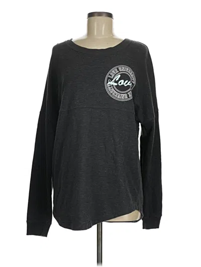 Pre-owned Just Be ... Long Sleeve T-shirt In Gray