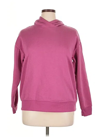Pre-owned Just Be ... Pullover Hoodie In Pink