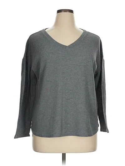 Pre-owned Just Be ... Pullover Sweater In Gray