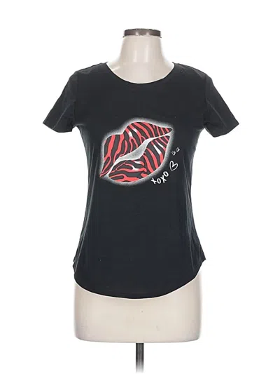 Pre-owned Just Be ... Short Sleeve T-shirt In Black