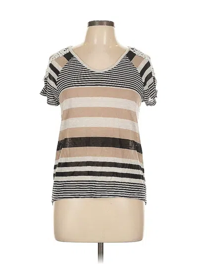 Pre-owned Just Be ... Short Sleeve T-shirt In Brown