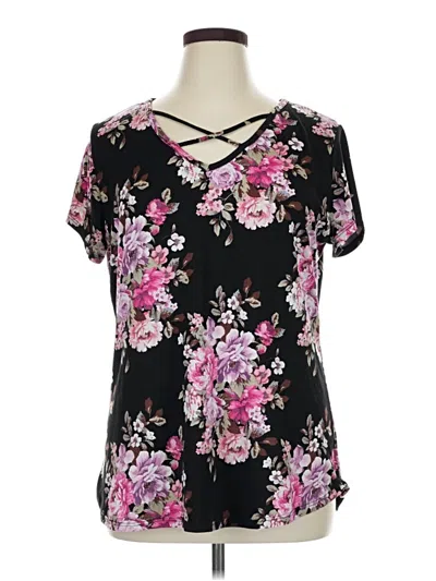 Pre-owned Just Be ... Short Sleeve T-shirt In Black