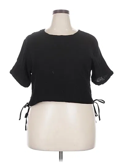 Pre-owned Just Be ... Short Sleeve T-shirt In Black