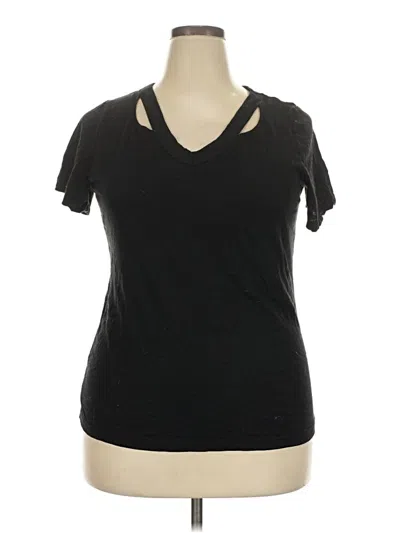 Pre-owned Just Be ... Short Sleeve T-shirt In Black