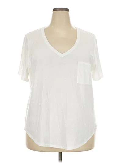 Pre-owned Just Be ... Short Sleeve T-shirt In Ivory