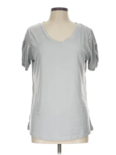 Pre-owned Just Be ... Short Sleeve T-shirt In Silver
