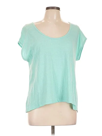 Pre-owned Just Be ... Short Sleeve T-shirt In Teal