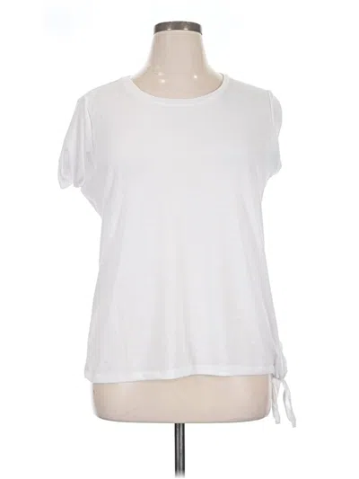 Pre-owned Just Be ... Short Sleeve T-shirt In White