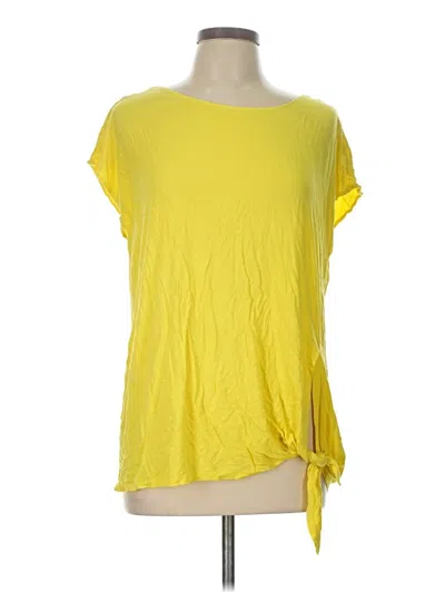 Pre-owned Just Be ... Short Sleeve T-shirt In Yellow