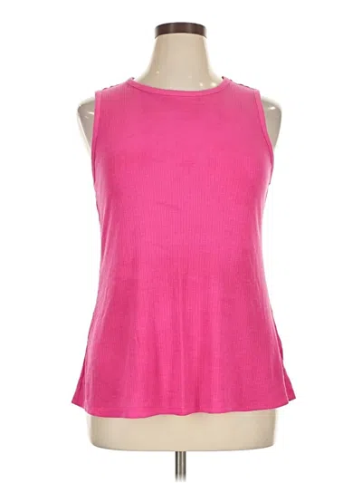 Pre-owned Just Be ... Sleeveless T-shirt In Pink