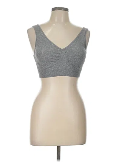 Pre-owned Just Be ... Sports Bra In Gray
