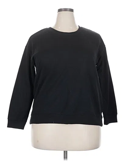 Pre-owned Just Be ... Sweatshirt In Black