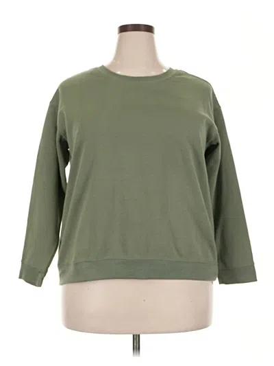 Pre-owned Just Be ... Sweatshirt In Green