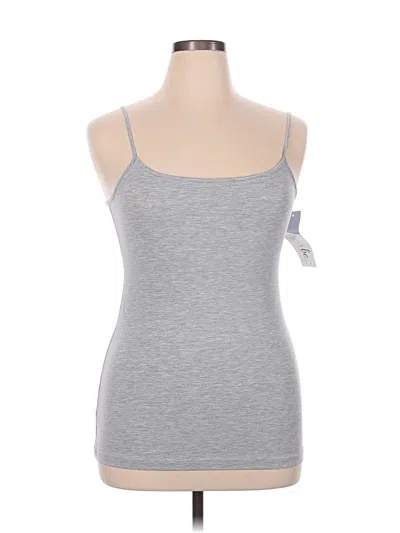 Pre-owned Just Be ... Tank Top Gray Strapless Neckline Tops