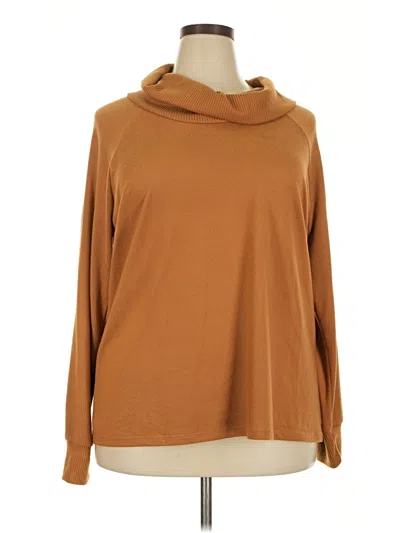 Pre-owned Just Be ... Turtleneck Sweater In Brown