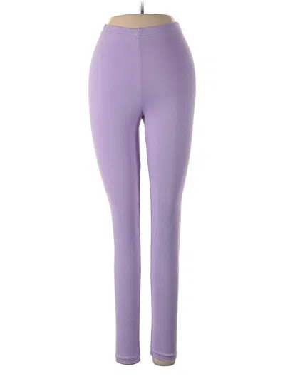 Pre-owned Just Be ... Yoga Pants In Purple