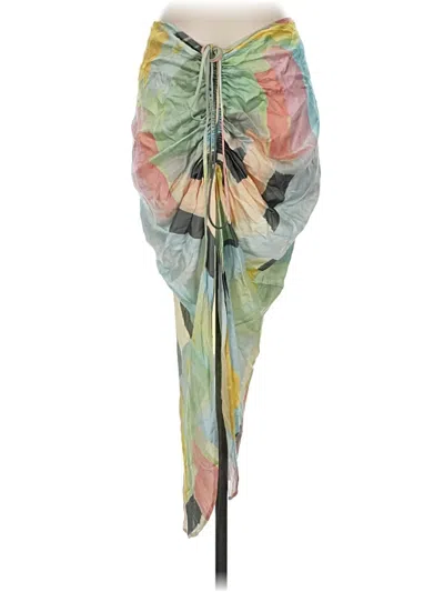 Pre-owned Just Bee Queen Casual Skirt In Green
