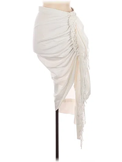 Just Bee Queen Formal Skirt In Ivory