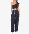 Just Bee Queen Jill Pant In Navy In Blue