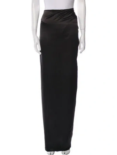 Pre-owned Just Bee Queen Long Skirt In Black