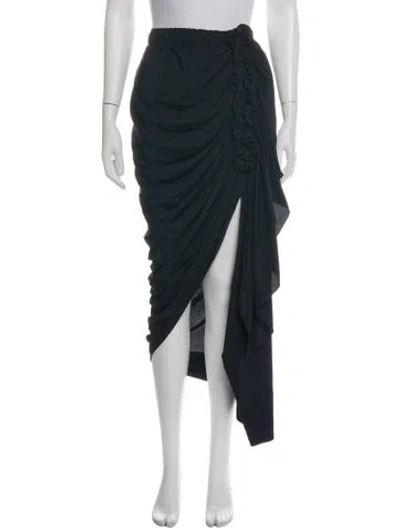 Pre-owned Just Bee Queen Long Skirt In Black