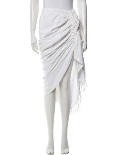 Pre-owned Just Bee Queen Midi Length Skirt W/ Tags In Neutral