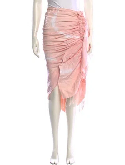 Pre-owned Just Bee Queen Midi Length Skirt W/ Tags In Pink