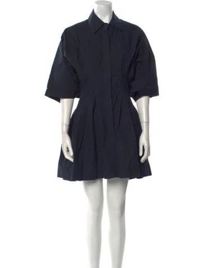 Pre-owned Just Bee Queen Mini Dress In Blue