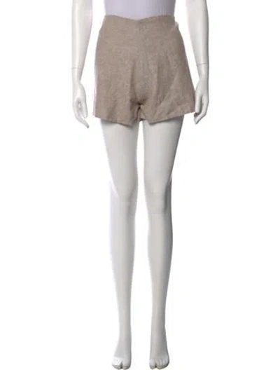 Pre-owned Just Bee Queen Mini Shorts W/ Tags In Neutral