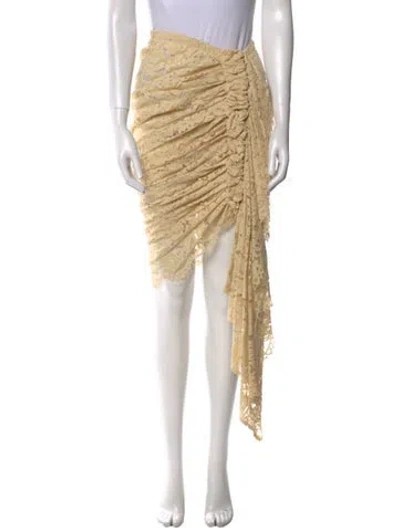 Pre-owned Just Bee Queen Nylon Long Skirt In Neutral