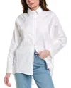 Just Bee Queen Sloane Top In White