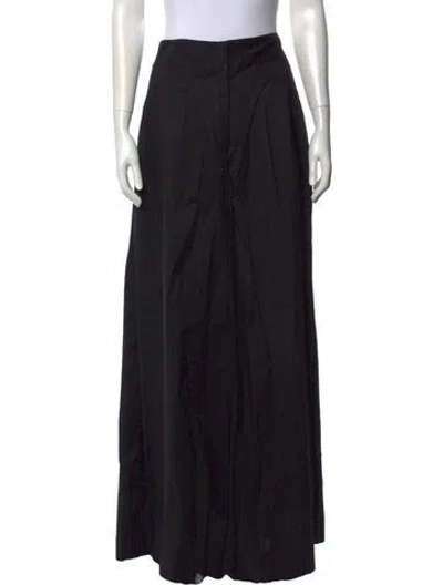 Pre-owned Just Bee Queen Wide Leg Pants In Black