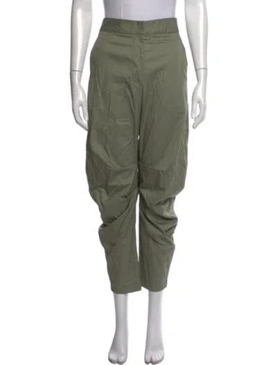 Pre-owned Just Bee Queen Wide Leg Pants In Green