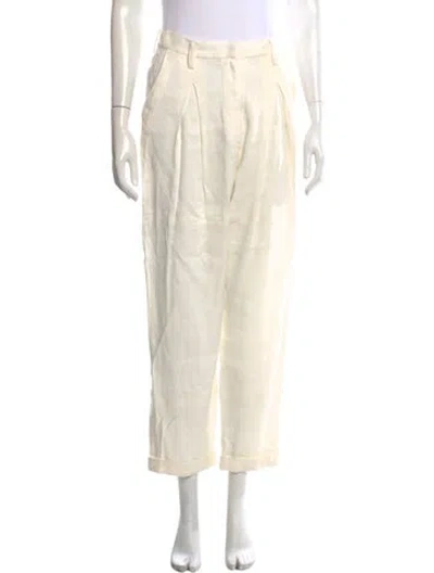Pre-owned Just Bee Queen Wide Leg Pants In Neutrals