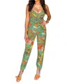 JUST BELLINA FORESTA JUMPSUIT IN GREEN
